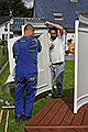 TSO - Kuppelbau in Fröndenberg: Zusammenbau der Kuppelwände