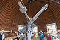 TSO - Der 10,5"-Refraktor in der großen Kuppel auf dem Hauptgebäude