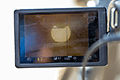 TSO - Fokussiert wird über das Klappdisplay
