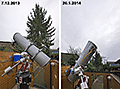 TSO - 12"-Newton - Blick nach SSW