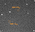 TSO - Entdeckungsaufnahmen des Kleinplaneten 2002 TJ<sub>69</sub>
