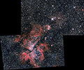Die Nebel um η Carinae - 1957 x 15s (8,15h) + 1854 x 15s (7,73h) - Gain 60 - 20.04./22.04./05.05.2025 - Riviersonderend + Calvinia + Springbok / Südafrika