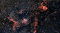 IC 1795 + IC 1805 - 1989 x 15s (8,29h) - Gain 60 - 05./07.11.2025 - Turtle Star Observatory / Deutschland<