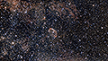 NGC 6888 - 2259 x 15s (9,41h) - Gain 60 - 13./15./16.08.2025 - Turtle Star Observatory / Deutschland