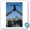 Salt Lake City - State Capitol + Eagle Arch