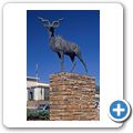 Windhoek - Kudu-Denkmal