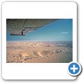 Rundflug über der Namib-Wüste - Küstendünen zwischen Swakopmund und Walvis Bay
