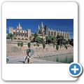 Palma de Mallorca - Hafen - Palau de l'Almudaina + Kathedrale "La Seu"