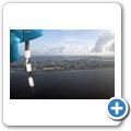 Flug mit dem Wasserflugzeug über die Malediven