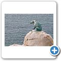 Hout Bay - Geparden-Statue