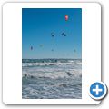Bloubergstrand - Kitesurfer