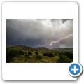 Mountain Zebra NP - Gewitter