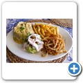"Anna's Restaurant" - Chilli-Cheese-Burger