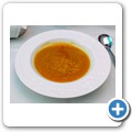 Flug von Kapstadt nach Doha - Tomatensuppe