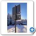 Fahrt auf der "Arber Straße"